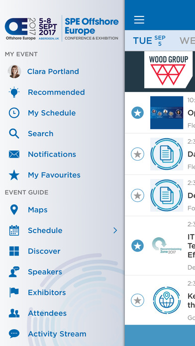 Offshore Europe 2017 Official App screenshot 2