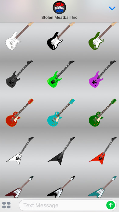 Guitars Galore Stickers screenshot 2