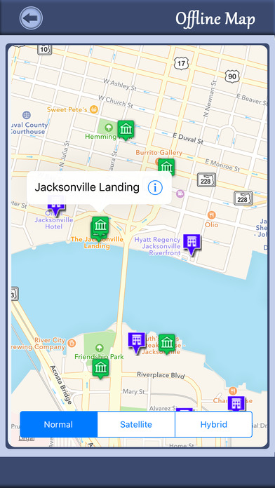 Jacksonville City Tourism Guide & Offline Map screenshot 4