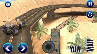 Train vs Tractor Racing screenshot 2