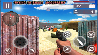 Sniper 3D Assassin:Terrorist Attack 2k17 screenshot 2