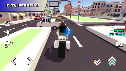 Blocky Moto Racing screenshot 4