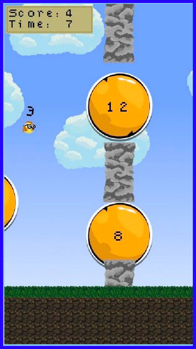 Flappy Math Casual screenshot 2