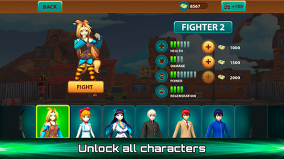 Anime Ninja Fighting: Samurai Struggle screenshot 3
