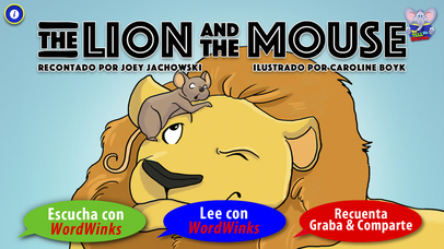 El León y el Ratón con WordWinks screenshot 2