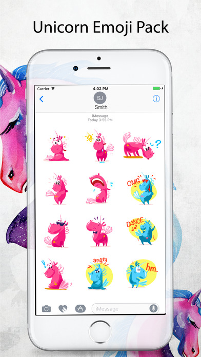 Unicorn Stickers Pack - Emoji screenshot 4