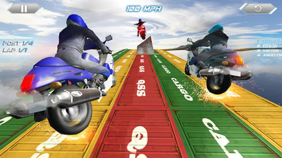 Impossible Track Motor Bike Rider: Stunt Man Race screenshot 4