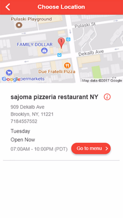 Sajoma Pizzeria Restaurant NY screenshot 2