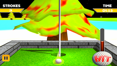 Cartoon Mini Golf Retro screenshot 2