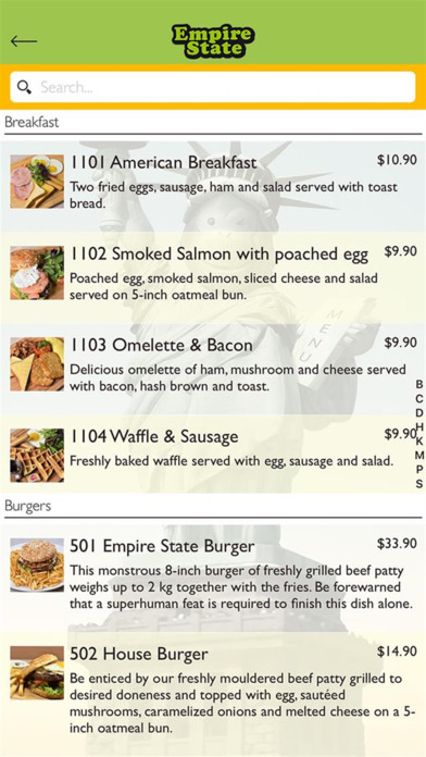 Empire State Restaurant - SG screenshot 2