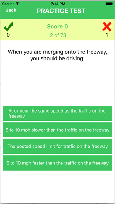 DMV Q&A Practice Test, Permits & Driver's License screenshot 3