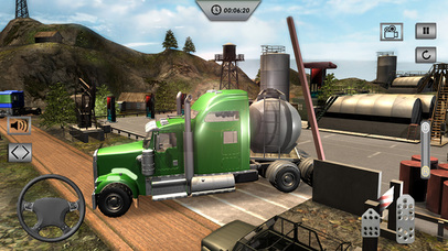 Oil Tanker Transport Hill - Fuel Truck screenshot 4