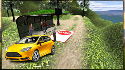 Taxi Simulator Mountain Drive screenshot 4