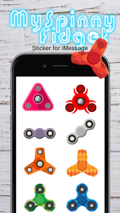 My Spinny Fidget – a Real Stickers screenshot 2