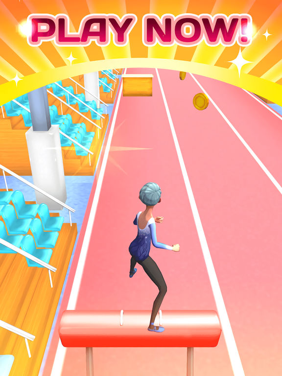 Screenshots of American Gymnastics Girly Girl Game - All Fun Little Teenage Kids Gym Games For Free for iPad