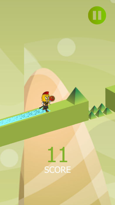 Spartan Warrior Addictive Jumping Game screenshot 3