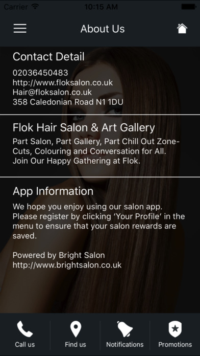 Flok Hair Salon & Art Gallery screenshot 2