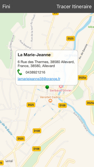 Restaurant La Marie-Jeanne Allevard screenshot 4