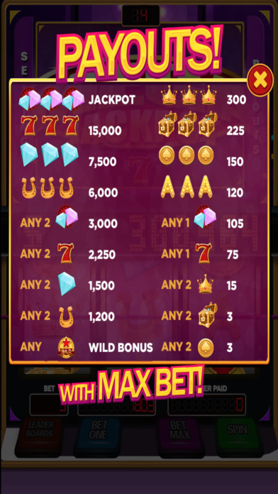 Mega Jackpot 7 - Lucky Las Vegas Casino Slots! screenshot 4