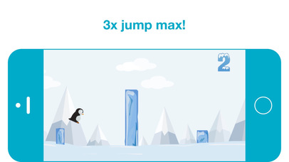 Penguin Run Flip n Fun screenshot 2