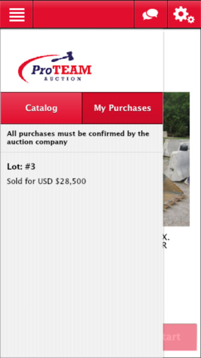 Pro Team Online Auctions screenshot 2