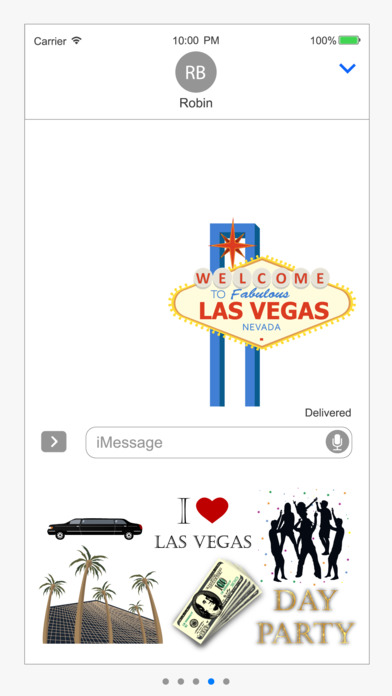 Las Vegas Stickers: The Strip, Bus, Venues, Limo screenshot 4