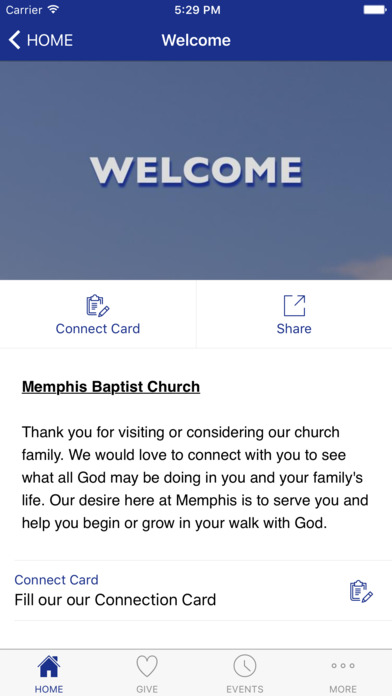 Memphis Baptist Church screenshot 2