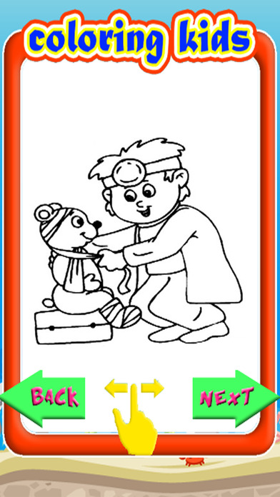 Painting Coloring Draw Doctor Coloring Book screenshot 2