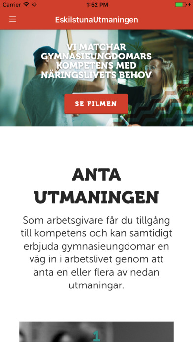 EskilstunaUtmaningen screenshot 2