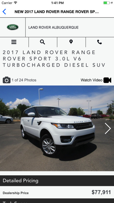 Land Rover Albuquerque screenshot 4