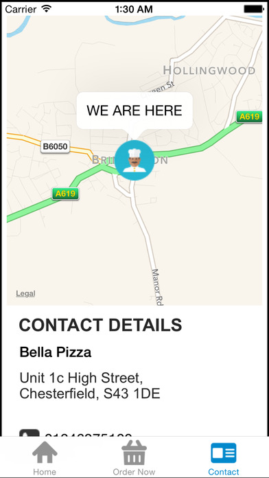 Bella Pizza Brimington screenshot 4