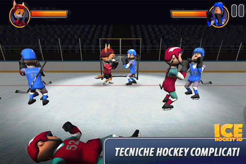 Ice Hockey 3D - Fight Championship Deluxe screenshot 2