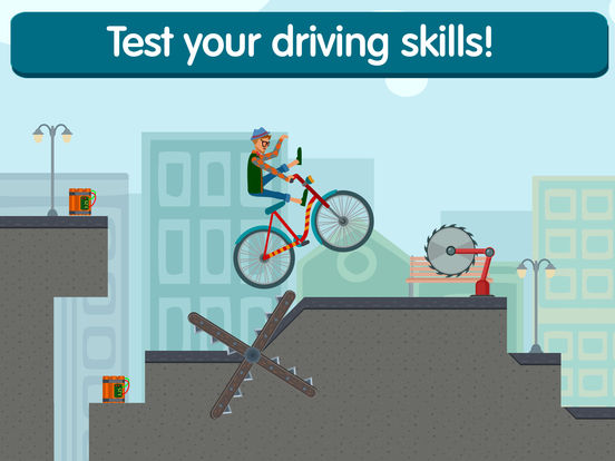 Cycle Wheels Crash Test Simulator 2D Full для iPad