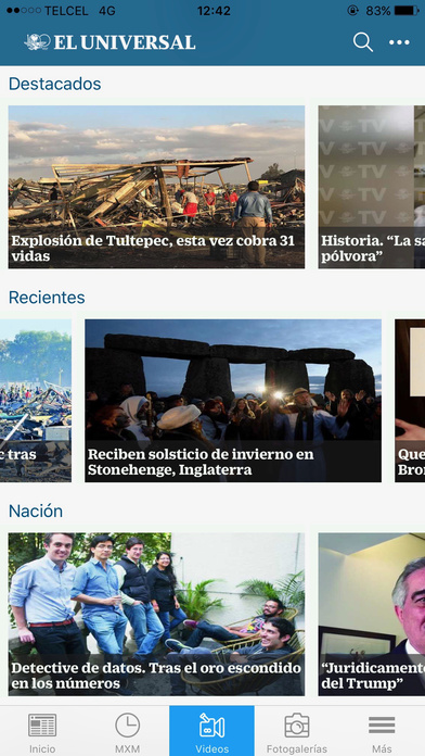 Captura de pantalla del iPhone 3