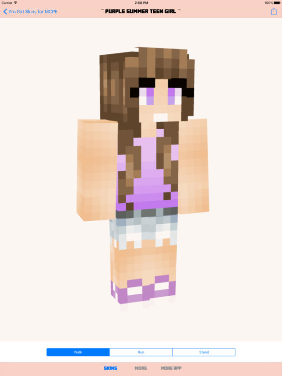 skins for minecraft pe girl