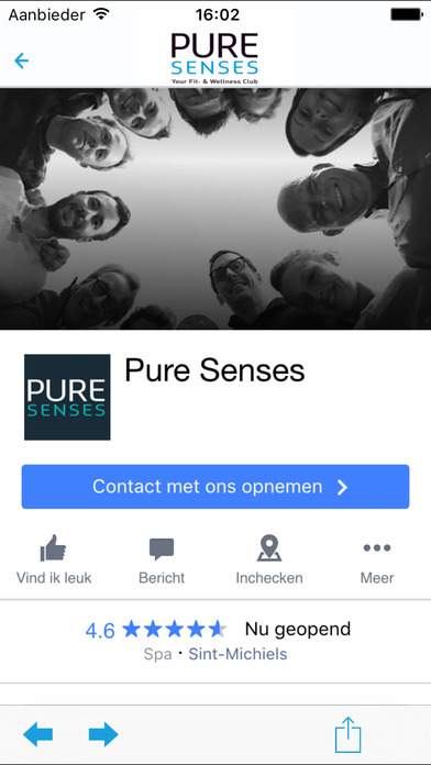 Pure Senses Brugge screenshot 2