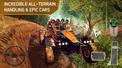 4x4 Dirt Track Forest Driving screenshot 4