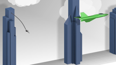 Screenshots of Rope'n'Fly 4 for iPhone