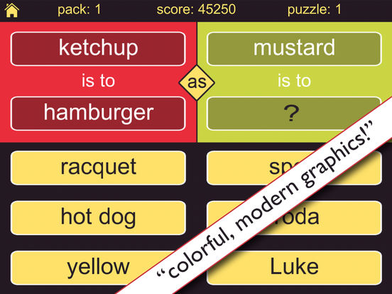Screenshots of This Is To That - the Pop Culture Analogy Game for iPad