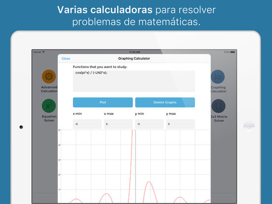Captura de pantalla del iPad 5