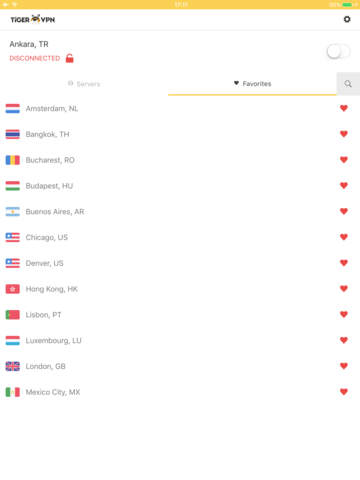 tigerVPN - Fast & Secure VPN screenshot 3
