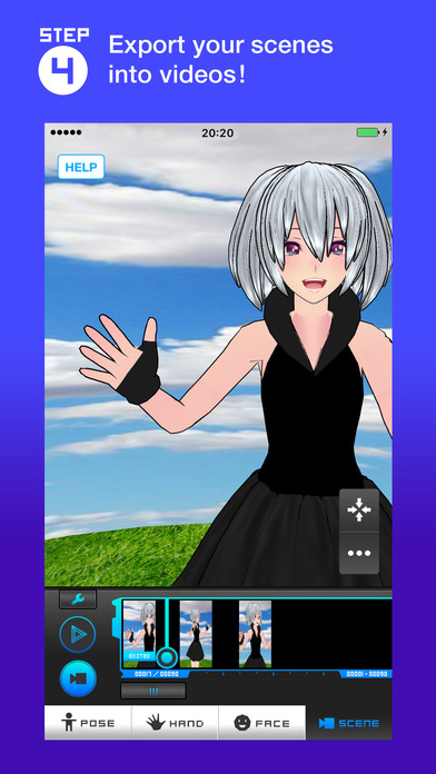 Bot3D Editor - 3D Anime Editor screenshot 4