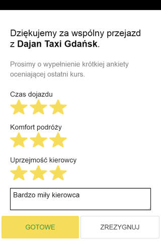 Dajan Taxi Gdańsk screenshot 4