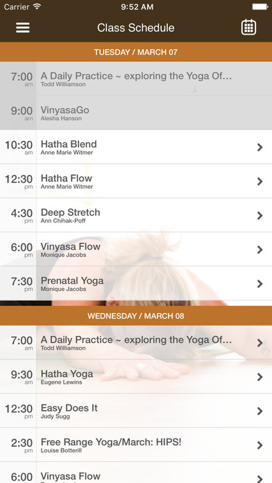 OmBase~organic free range yoga screenshot 3