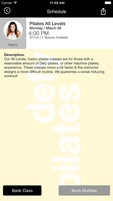 Defy Pilates screenshot 4