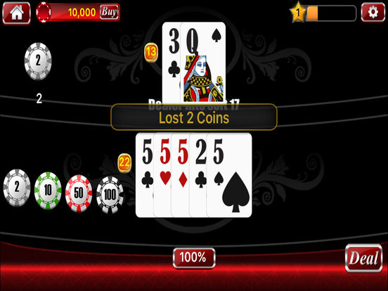 Blackjack game play for fun