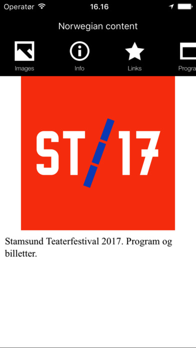 Stamsund Teaterfestival screenshot 2
