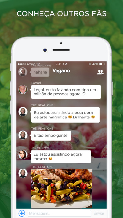Vegano Amino em Português screenshot 2
