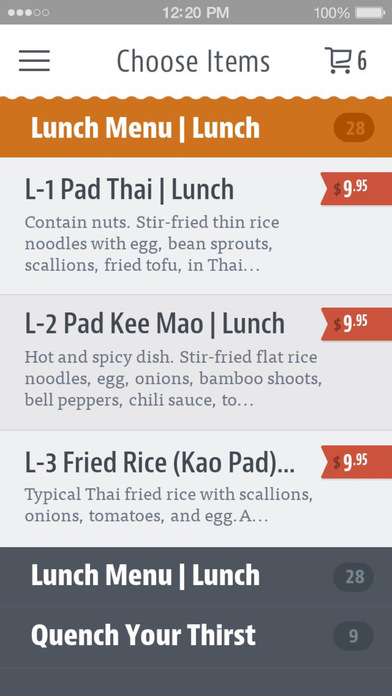 Thai Cuisine Austin screenshot 3