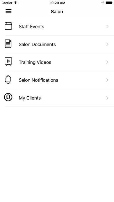 The Langmore Salon Team App screenshot 2